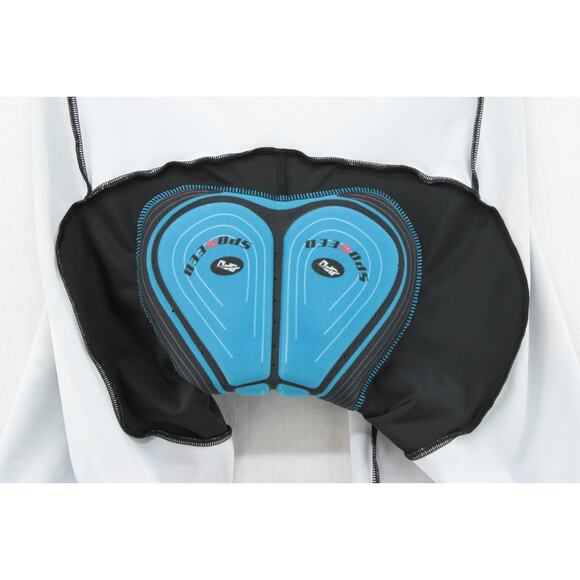 Sponeed Cycling Shorts Men's Large Black Red Padded Bicycle Riding Bike Racing - Picture 7 of 12